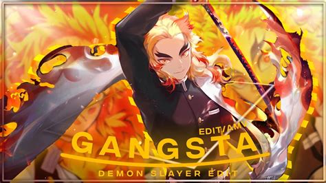 Gangsta Rengoku Kyojuro Demon Slayer🔥 Editamv 6ft3 Preset📱
