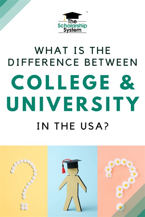 Whats The Difference Between College And University In The Usa The