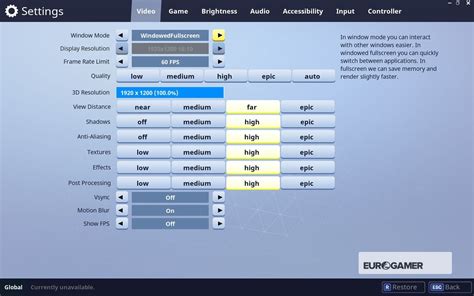 Fortnite Settings How To Improve Performance With These Ps4 Xbox And