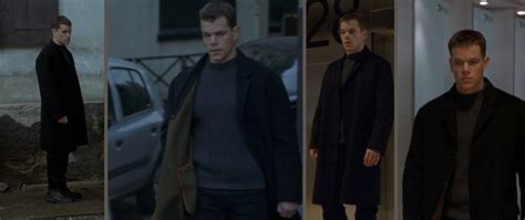 The Bourne Supremacy Matt Damon Black Coat Ubicaciondepersonascdmx