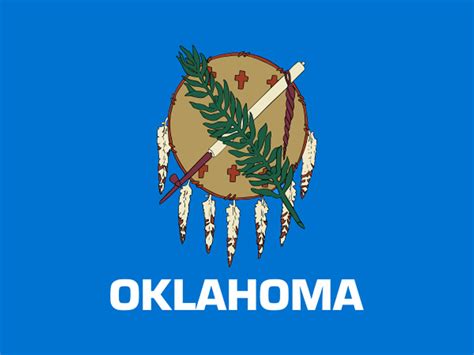 State Flag of Oklahoma, USA - American Images