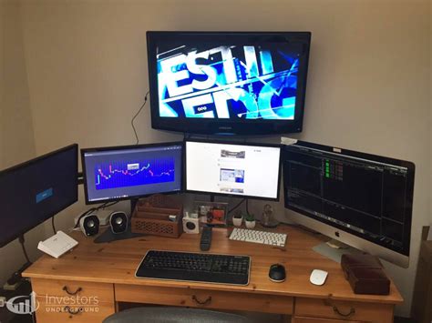 Trading Desks And Monitors From 24 Top Traders