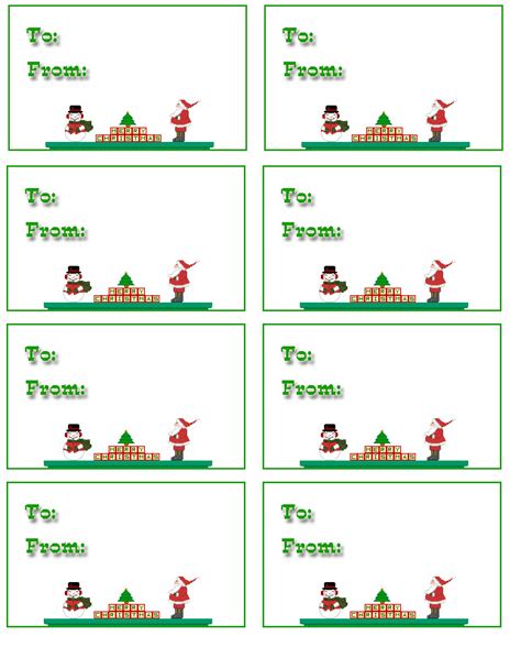 With all the templates available at your local office supply store you can make nearly any type of label at home. Best 10 Christmas Labels Templates Avery 5160
