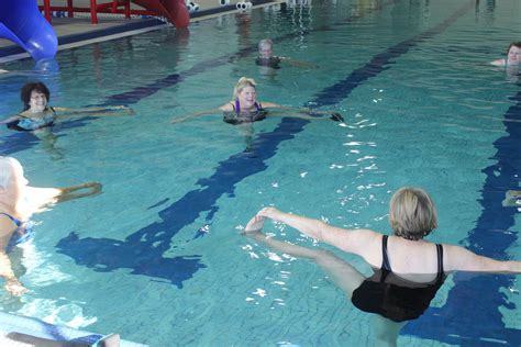 Deep Water Exercise At Aspirus Water Exercises Pool Workout Water Aerobics