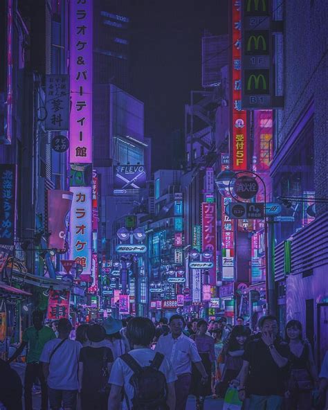 aesthetic anime tokyo wallpapers wallpaper cave