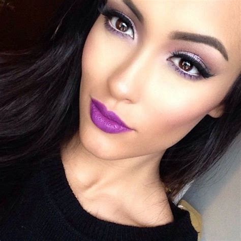 Fashionable Purple Lipstick Makeup Ideas Styles Weekly