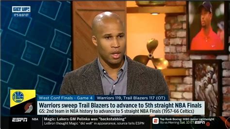 Espn Get Up Warriors Sweep Trail Blazers To Advance To 5th Straight Nba Finals Youtube