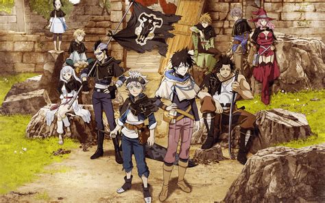 Black Clover Laptop Wallpapers Wallpaper Cave