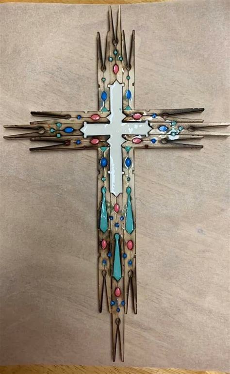 Pin By Jewel Behre On Cross Wooden Clothespin Crafts Clothespin
