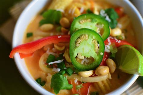 Coconut Curry Chicken Noodle Soup Simple Sweet And Savory