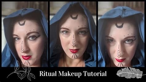 363 Ritual Makeup Tutorial For Wearing In Witchy Circles Rituals Sabbats Festivals And