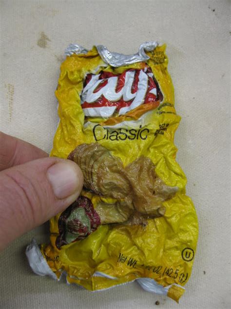 If the potatoes seem too hard still, cook them for another 2 minutes. Clay Club: Lays Potato Chip Bag