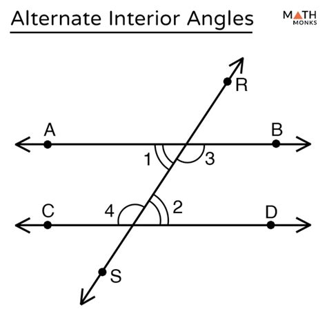 Alternate Interior Angles Definition And Theorem With Examples