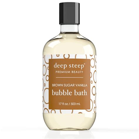 Deep Steep Premium Beauty Classic Bubble Bath Brown Sugar Vanilla 17