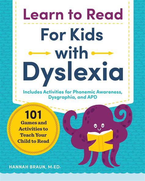 Learn To Read For Kids With Dyslexia Book By Hannah Braun Med