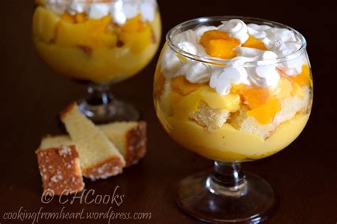 Mango Trifle Cooking From Heart