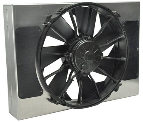 Derale 12 High Output Electric Radiator Fan W Aluminum Shroud