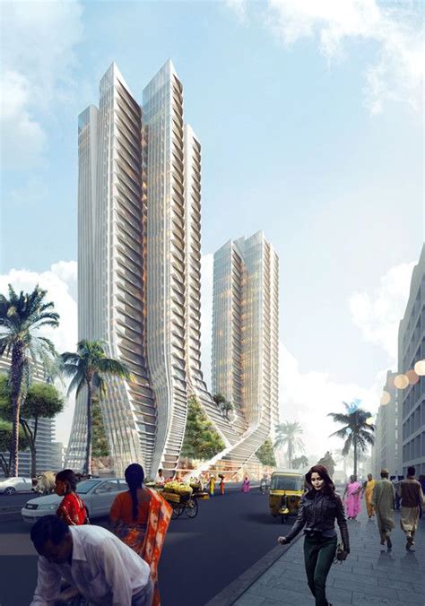 Gallery Of Construction Begins On 3xns Grove Towers In Mumbai 1