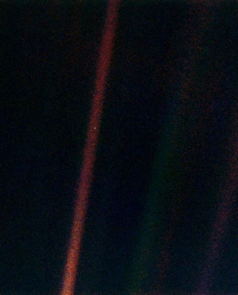 Nasa Voyager Earth Pale Blue Dot Photograph By Restored Vintage Shop