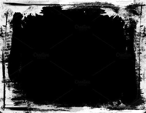 Grunge Textured Retro Style Frame Grunge Textures Powerpoint Background Design Clip Art Borders
