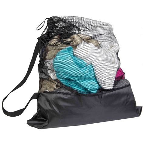 Sunbeam Mesh Nylon Laundry Bag With Handle And Drawstring 670221010869 Ebay