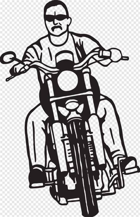 Drawing Motorcycle Chopper Motorbike Chopper Clipart 600x929