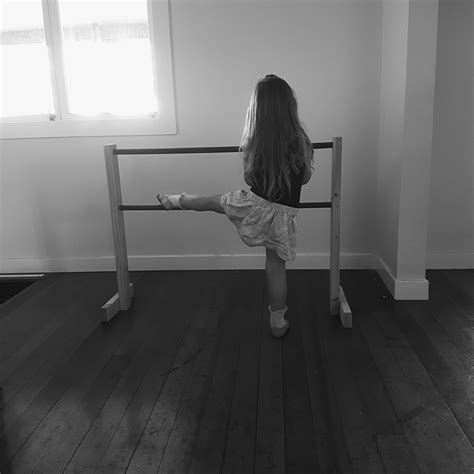 Wooden Ballet Barre Works At Play