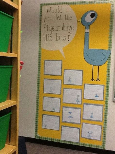 Would You Let The Pigeon Drive The Bus Kindergarten Writing Writing