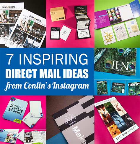 7 Inspiring Direct Mail Ideas From Conlins Instagram Direct Mail