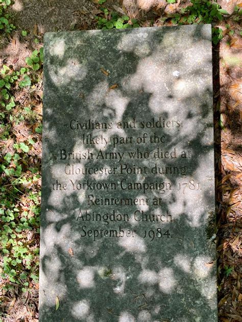 Abingdon Episcopal Church Cemetery In White Marsh Virginia Find A