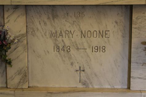 Mary Agnes Noone Find A Grave Memorial