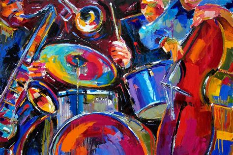 Debra Hurd Original Paintings And Jazz Art Jazz Art Music Painting