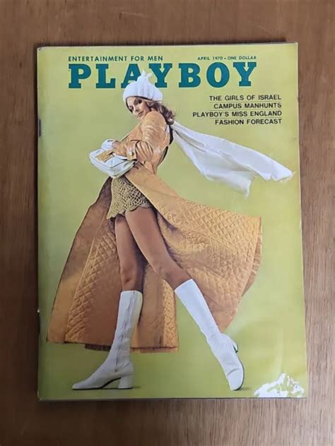 Playboy Magazine April W Centerfold Vintage Erotica Barbara