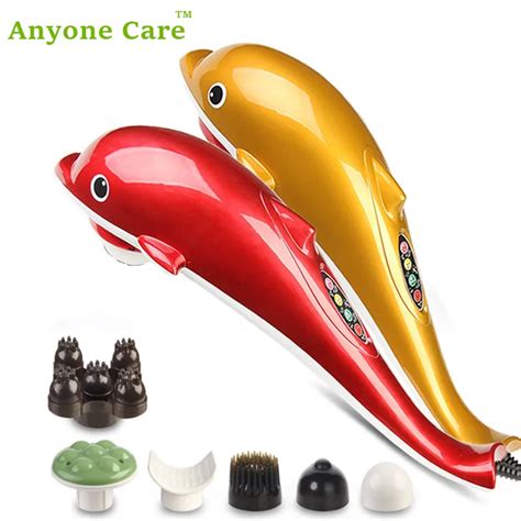 New Type Dolphin Massage Stick Multifunctional Electric Handheld