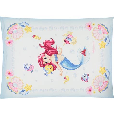 Mermaid Girl Cute Design Print Adult Sleeve Blanket ...