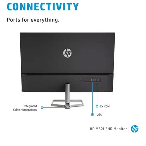 Hp M F Monitor Ms Hz Fhd Va Panel Hdmi Vga Rgb Amd Freesync