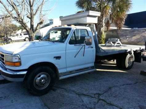 Purchase Used 1995 F350 12 Flatbed Dually 73 Liter Powerstroke Turbo