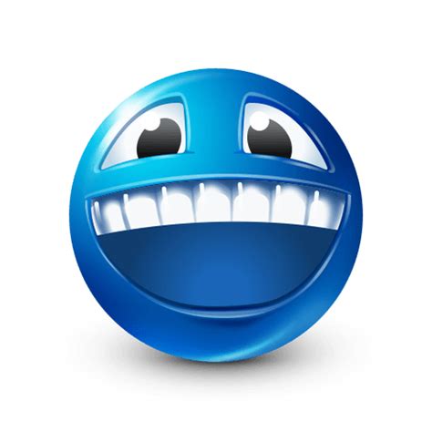 Blue Emoji Or Joobi Free Smiley Download