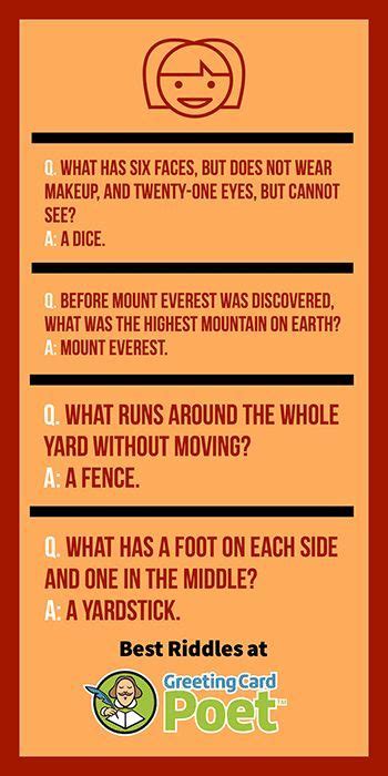 Más de ideas increíbles sobre Best riddle en Pinterest Best riddles with answers Fun