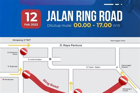 Halo Warga Tuban Ada Rekayasa Lalu Lintas Di Jalan Ring Road Saat