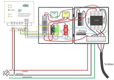 1 Phase Motor Starter Wiring Diagram