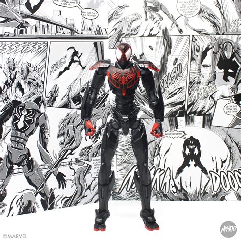 Sdcc 2021 Mondo Mecha Marvel Spider Man Miles Morales Px Af Spiderman