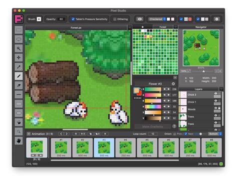 Pixel Art Drawing Software Pixel Art Studio Comes With A Wide Range Images