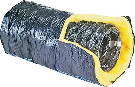 Master Flow F6ifd8x300 Insulated Flexible Duct 8 In 25 Ft L