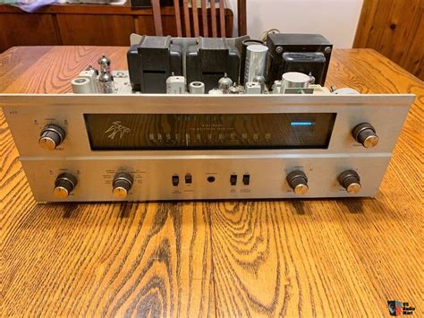 Fisher 400 Vintage Tube Fm Stereo Receiver With Updated Caps And Newer
