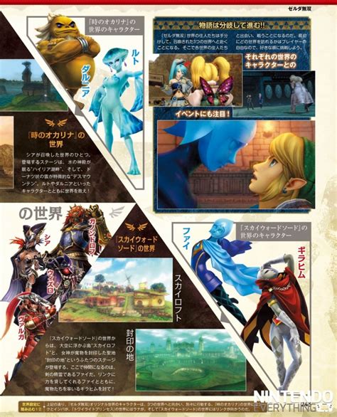 Hyrule Warriors Scans From Famitsu Magazine Zelda Dungeon