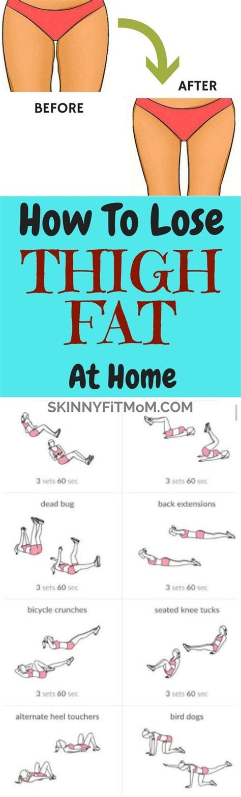 10 Best Exercises To Lose Thigh Fat Fast At Home Working Out Lose