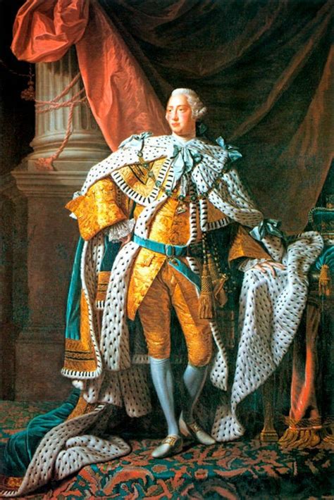 George Iii King Of England Uk Painting By Allan Ramsay On Etsy
