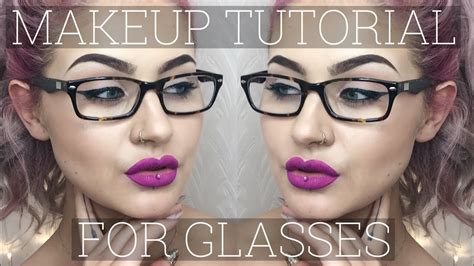 easy eye makeup tutorial for glasses wearers jamie genevieve youtube