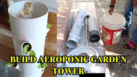 Diy Vertical Hydroponic System Aeroponic Garden Tower Build Part 2